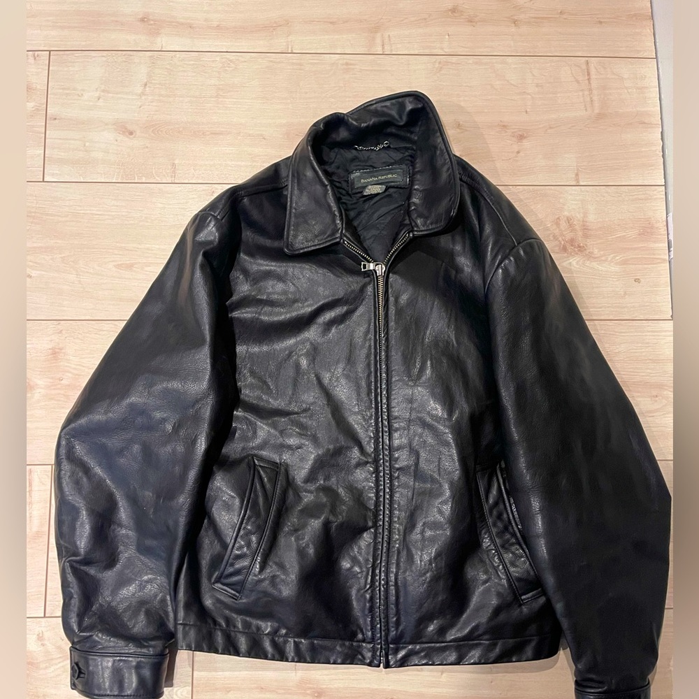 Genuine vintage leather